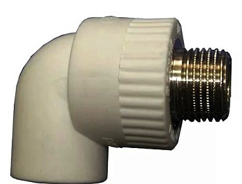 Угольник комб.нар.рез 25*1/2 Valfex серый (15/90)