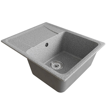 Мойка ML-GM26 с крылом, темно-серая (309), 470*580*190мм