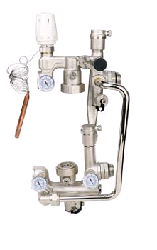 Узел насосн-смесит. д/отопл, б/насоса GAPPO G1490 (1/2)