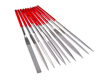 Набор надфилей алмазных 10шт. 5x180мм 645-035