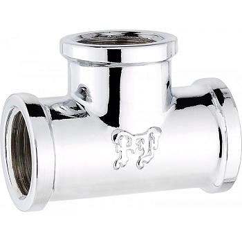 G-тройник 3/4 г/г/г ХРОМ 20/100  F328.0505.3