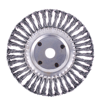 Щетка мет. УШМ 200мм/22мм круч(диск) 656-053