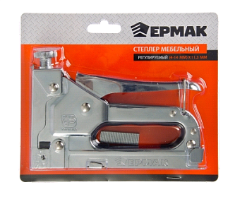 Степлер мебельный ЕРМАК рег (4-14мм)х11,3мм 648-016