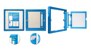 Люк скрытого монтажа ревизионный "под плитку" серия К 30