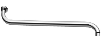 Излив ванна S-нос OUTE M7130-1 (18мм) (35см) (1/8/80)