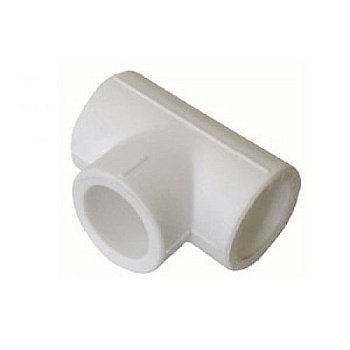 Тройник ду110 Valfex белый (1/3)