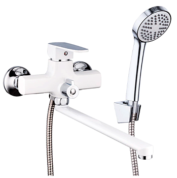 R22301 Frud смесит. ванна 35мм белый