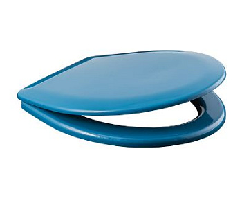 Крышка для унитаза регулируемая К-09 бирюзовая (1/16)