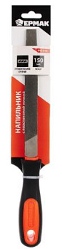 Напильник плоский пласт.ручка 150мм.№2 ЕРМАК 645-016