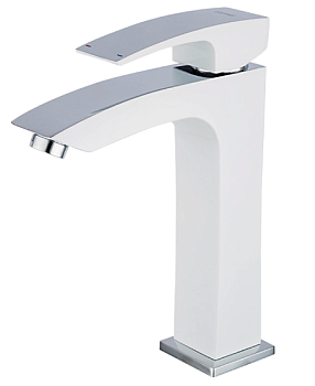 G1007-78 Gappo тюльпан 35мм на гайке высокий белый/хром