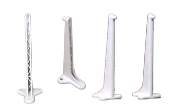 Кронштейн 2-ой величины (пласт) 24 см. (1/100)