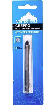 Сверло по керамике и стеклу 10мм 335-02-10