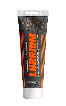 Сантехн. смазка LUBRIUM, тюбик с еврослотом 50гр (1/25)