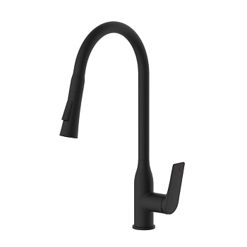 Елочка VF.73816-7 VALFEX Adara Black 35мм c выдв.лейкой черный (1/10)