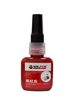 Анаэробный клей-герметик КРАСНЫЙ (15 мл.) VALFEX (24/144