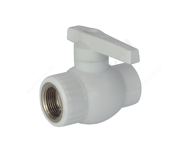 Кран шар.комб. вн.рез. ПП 25 * 3/4 Valfex серый (10/40)