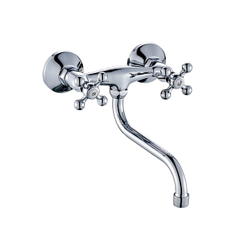 Елочка VF.4319 VALFEX Libra Chrome 1/2 м/к настенный, хром (1/8)