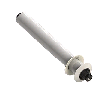 Коаксиальная труба с оголовком EXPP ALU/PP Ф 60/100