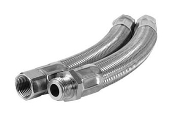 Шланг высокого давления 210мм (G3/8 - G1/2) толщ.26мм