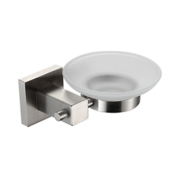 F30302 мыльница настенная сатин стекло