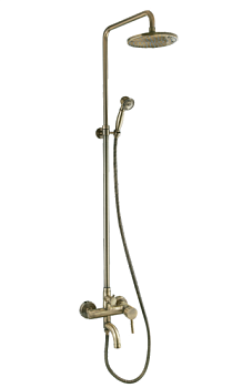 F-2410 Frap смес.д/кабины "зонт" (1м) бронза СНЯЛИ