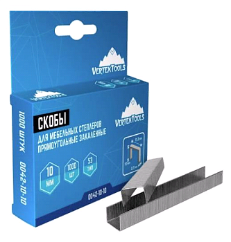 СКОБЫ 14мм тип 53 (1/10шт) 0042-14-14