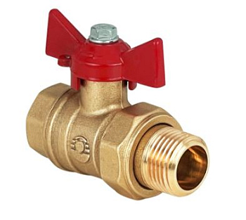 Кран-АМЕРИКАНКА шар лат 1/2" бгш DeltaPro 11Б27фт1М (80/20)