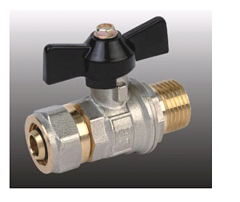 Кран шар для м/пл 20*1/2 ц ш  12/72 F252.2004