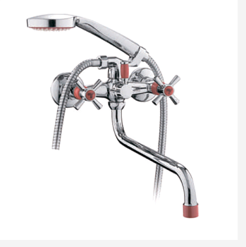 R22118-10 Frud смесит. ванна 1/2 м/к красный