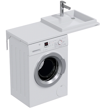 Умывальник н/стир.маш. Юпитер 1100*90*500 прав САНТА