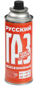 Газ д/портат. плит Русские супргерои, всесезонный, 220гр 520см3 ЕРМАК 116-059