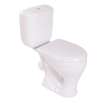 Унитаз-компакт "Луна" белый стандарт