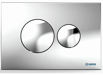 7312 Кнопка к инсталяции круглая хромированая (1)