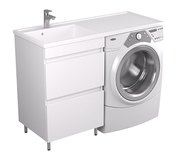 Тумба н/стир.маш. 2 ящ. Магра 55 п/рак. Magenta 1200 R/L