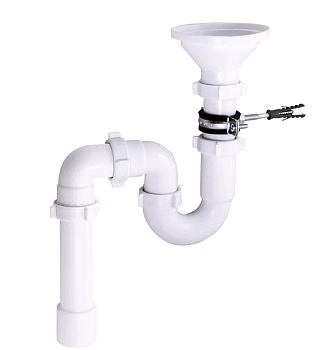 Сифон 1 1/2"х40 прямоточный с разрывом ОРИО RS-41078 (1/15)