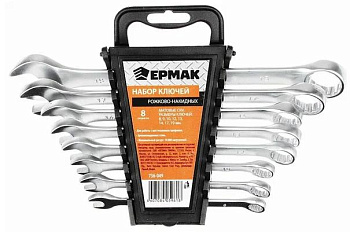 Набор ключей , 8 предм. 8-19мм, ма 736-049