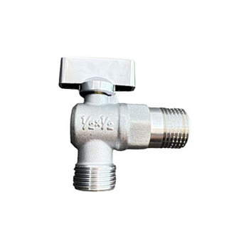 Кран УГЛОВОЙ 1/2"х1/2" латунь, Axxioma (А-151)