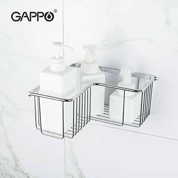 G332 полка угловая метал. хром СНЯТ