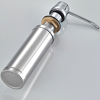 F405 дозатор для кух. мойки металл (150мл)1/2