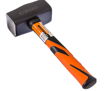 Кувалда ЕРМАК кованая плас. ручка 4000г. 662-591