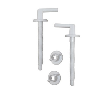 Комплект крепления крышки КЕ к унитазу КЕ-1 (1/100)