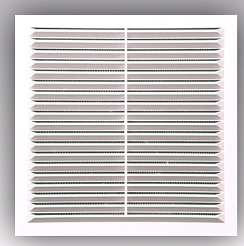 Вент.решетка 2323С сетка 234х234 пластик ERA