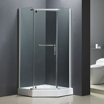 Душ.огражд. ALT-Х9009 (90*90*195) б/п прозр.стекла сняли