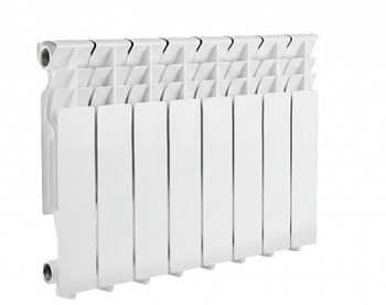 Радиатор алюминиевый VALFEX BASE 350/80, 10 секций (44 шт./пал.), 1140 Вт