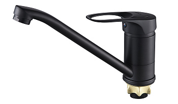 Елочка A3103H ALOUTE 40мм дл.нос черный гайка (алюминий)