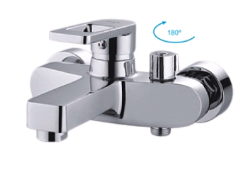 F-3272 Frap смесит. ванна 40мм СНЯЛИ