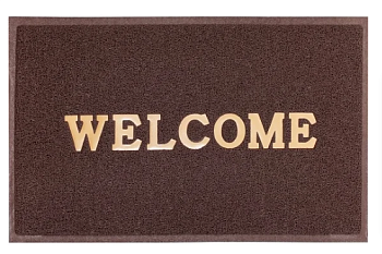 Коврик Welcome 60*40 (Коричневый)