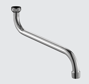 Излив ванна S-нос OUTE M7128-2 (24мм) (40см) (1/50)