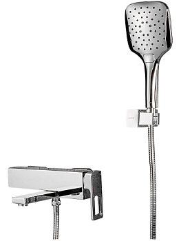 G3018 Gappo смесит. ванна 35мм кор.нос 1/4