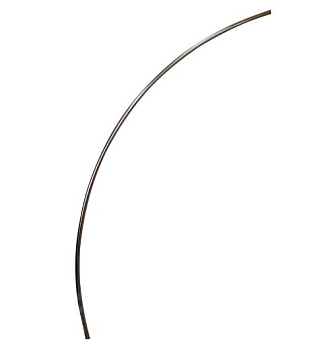 Карниз для в/к 1,10*1,70 "Парус хром" цельнометаллический